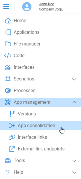 Consolidation Section