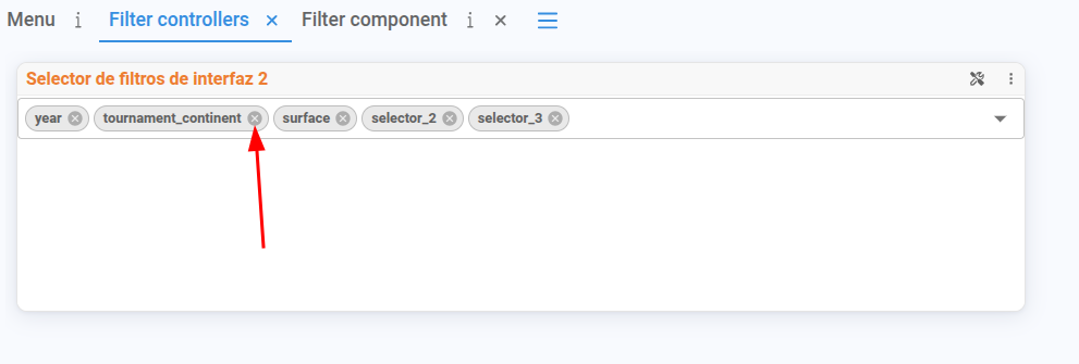 Visible Filters Controlled by Node Output