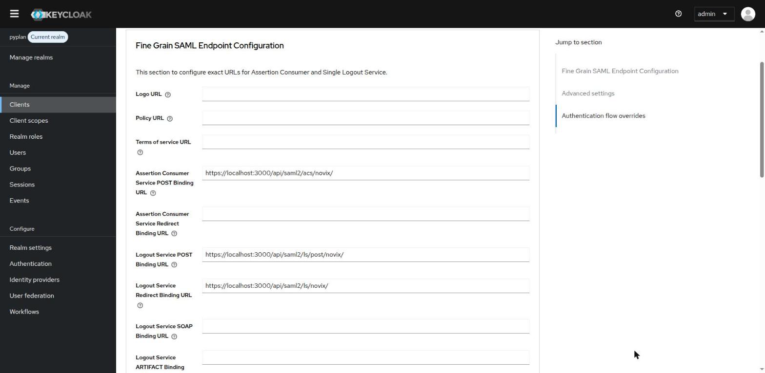 Fine Grain SAML Endpoint Configuration