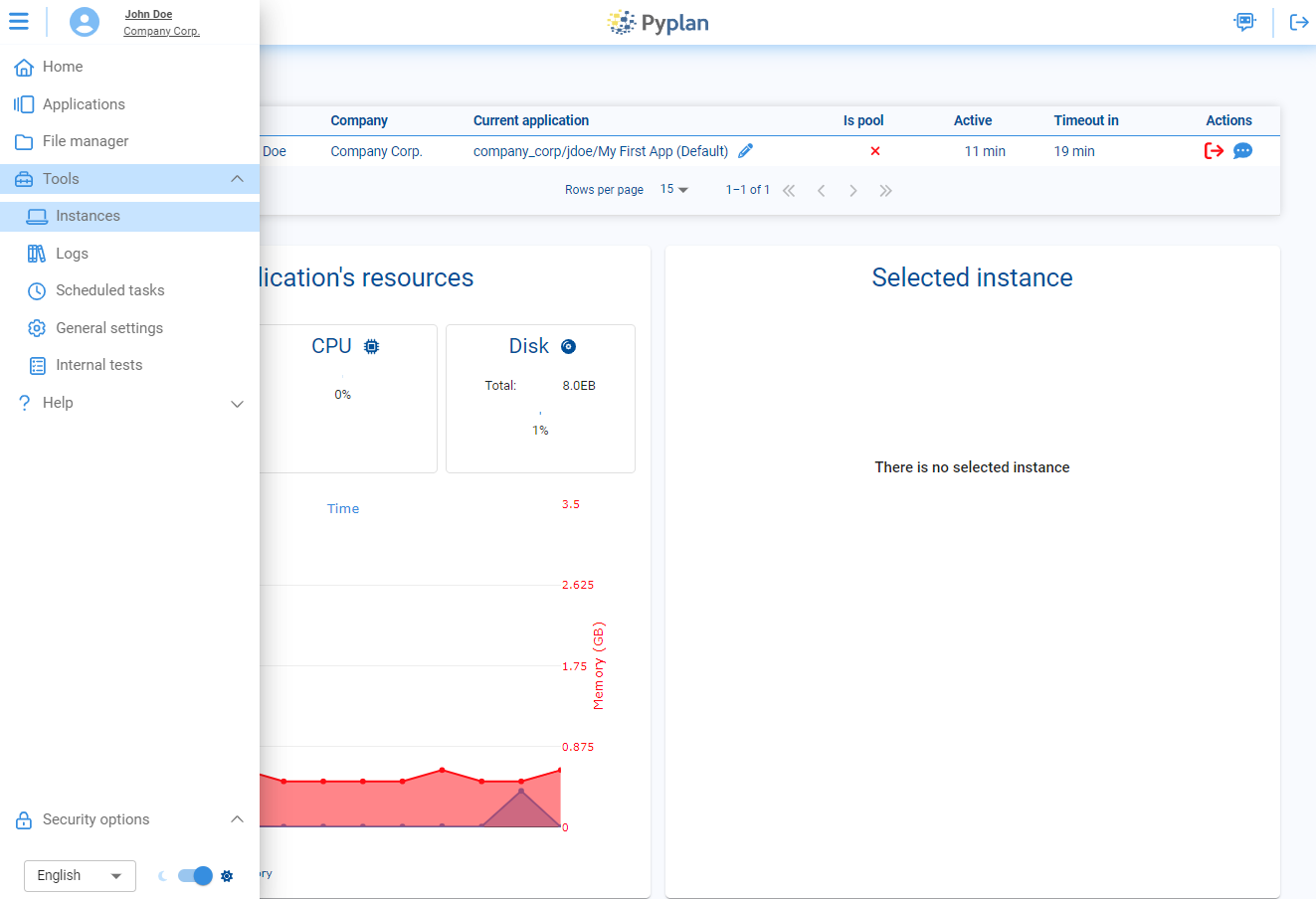 Open Instance Manager