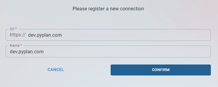 Register Connection