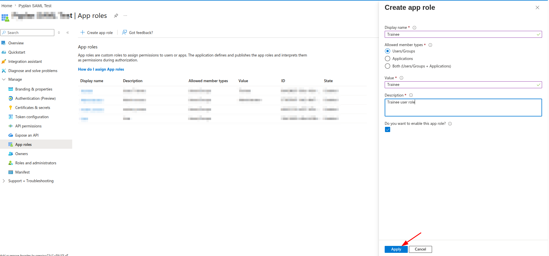 Create App Roles in Microsoft Entra ID