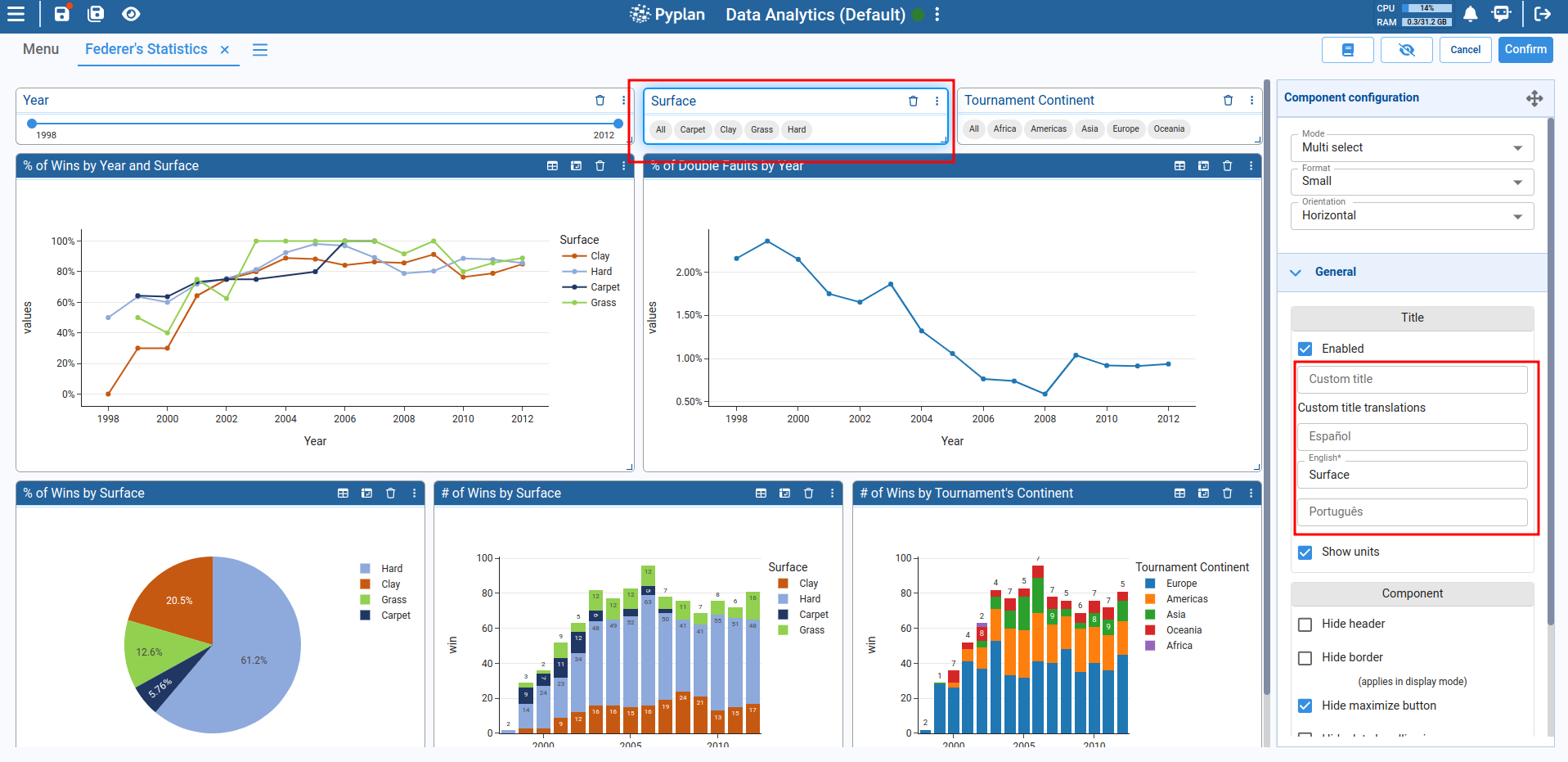 Component Title Translation
