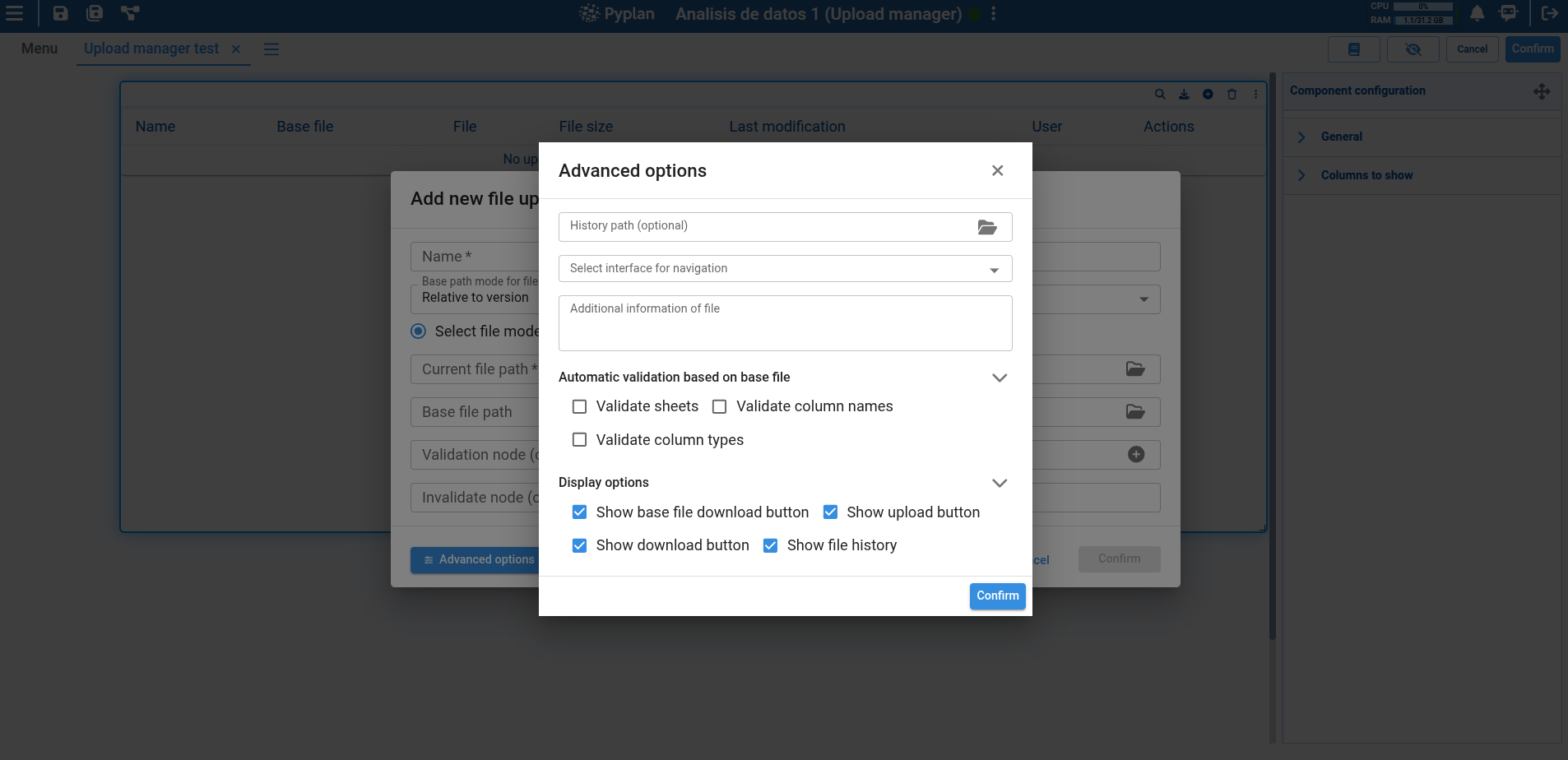 Upload Manager Config 2